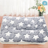 TouSoft™ | Couverture Douce LeChatCharmant Gris étoile 32CMx25CM 